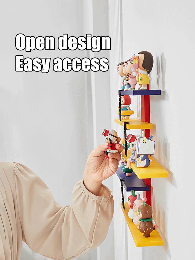 DIY Bubble Mart Blind Box Storage Rack Student Dormitory Handheld Display Rack Wall Hanging Bedroom Toy Sorting Rack