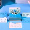 Classic 2027 Desk Calendar with LED Light 3D Tear-away Functional Office Decor