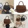 Trendy Vintage Saddle Bag 2024 Spring Summer New Versatile Tote Bag Stylish Casual Shoulder Crossbody Bag Wholesale