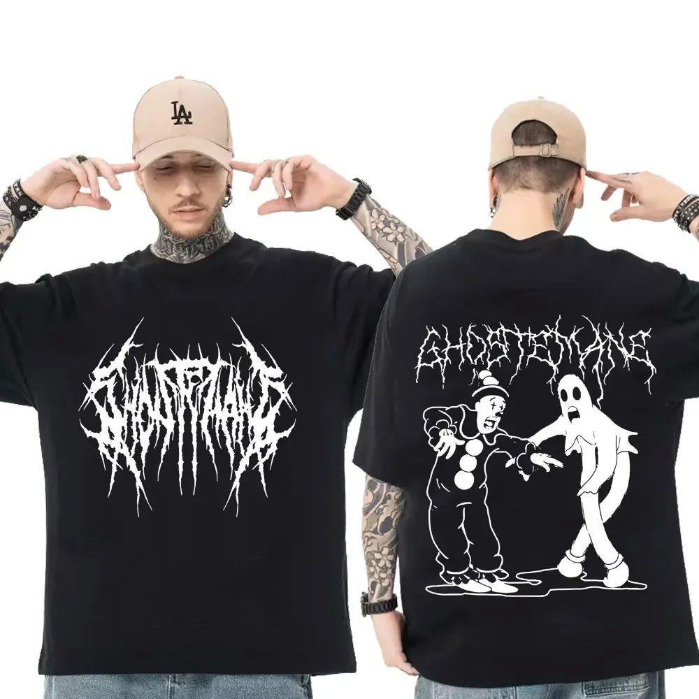 Ghostemane Double Sided Print Tshirt Men Women 100 Cotton 2XL