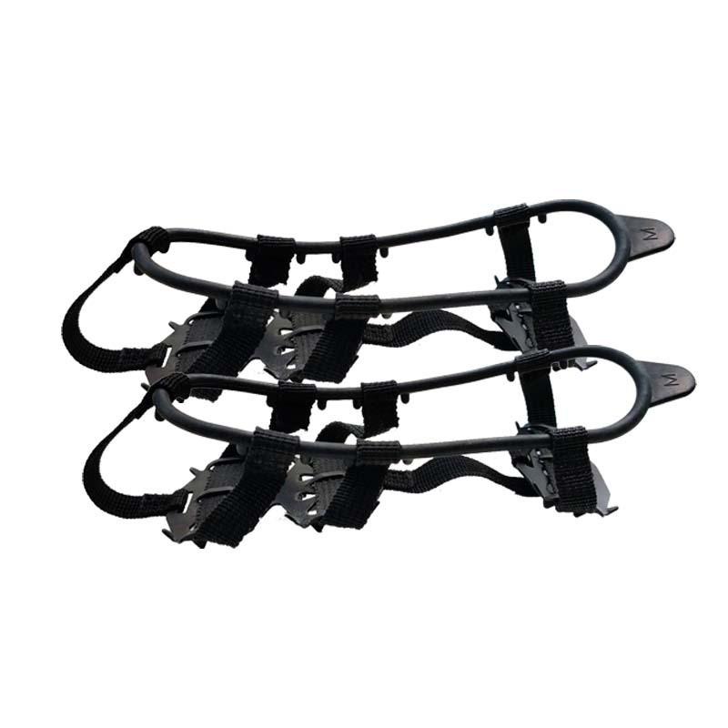 

24-зубі протиковзкі льодоступи снігові кігті для альпіністського взуття для активного відпочинку M size