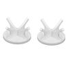 2Pcs Golf Ball Rack High Stability Strong Firmness Simple Baseball Display StandWhite 2 Pieces
