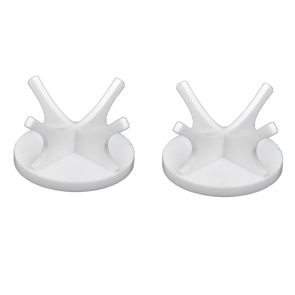 2Pcs Golf Ball Rack High Stability Strong Firmness Simple Baseball Display StandWhite 2 Pieces