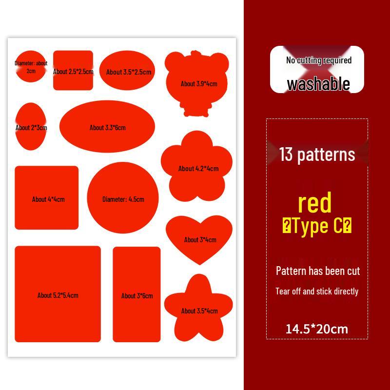 16-Color Self-Adhesive Seamless Repair Patch for Clothes and Jackets