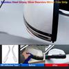 Stainless For BMW 5 5GT 7 F10 F07 F01 F02 Car Rear View Mirror Cover Trims Strip