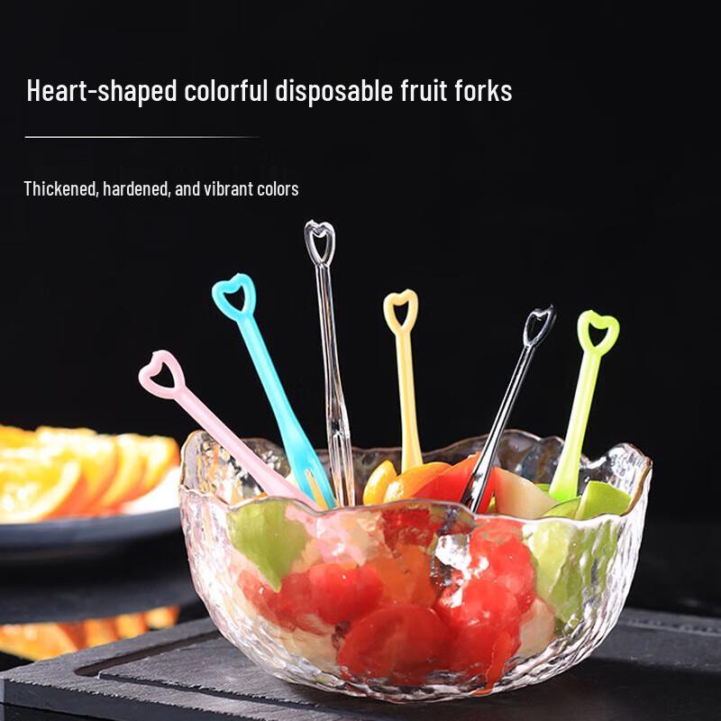 PINYU Disposable Fruit Forks