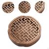 Wood Tea Tray Teapot Practical Enthusiasts Gifts Unique Decorative Convenient Hollow