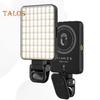 LED Fill Light with Phone Clip Cold Shoe Super Bright 3 Light Modes Flicker Free Portable Rechargeable Magnetic Phone Selfie Light Accessory