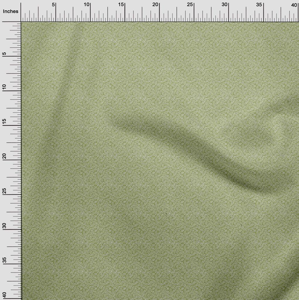 oneOone Cotton Flex Pear Green Fabric Aian Batik Sewing Craft Projects Fabric Prints By Yard 40 Inch