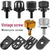 Universal Harley Rear Seat Screw Set for XL883/1200 Iron, Fat Boy, and 750 Models