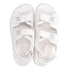Chanel G35927 CC Logos Gesteppte Sandalen/ Schuhe 37 weißGebraucht