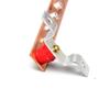 Tianxu Red Copper Cabinet Busbar with Insulators