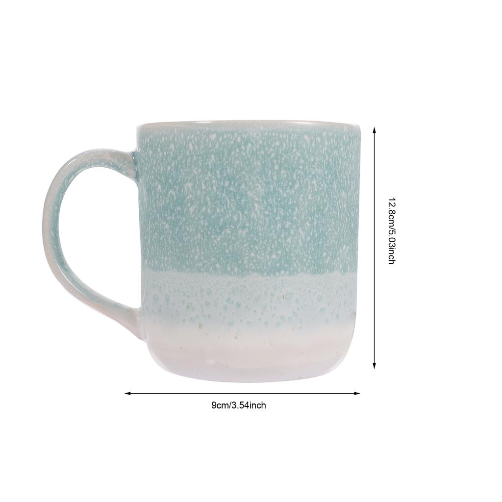 Reusable Ceramic Coffee Mug Non Slip Handle Household Water Mug Breakfast Cup for Coffee Tea Milk Handheld Mugs