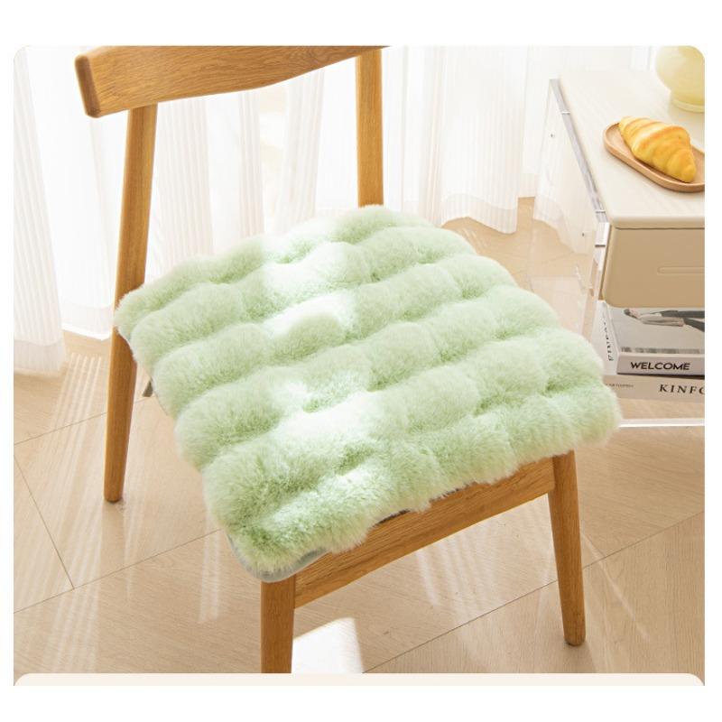 Tutu Velvet Warm Seat Cushion, Fart Cushion, Chair Cushion, Office Sedentary Artifact, Winter Thickened Plush Student Cushion, Seat Cushion