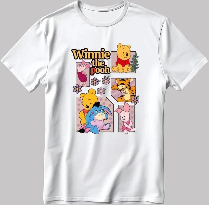 Winnie The Pooh Cute New White T Shirt S