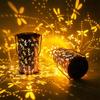 Solar Powered Hanging  Solar Lanterns Portable Solar Wind Chime Lamp  for Garden Patio