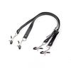 Nipple Clamps Breast Labia Clips Stimulation BDSM Adult Games Metal Nipple Clamp With Open Leg Leather Belt