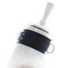 Unisex Leather Neck Collar Double Buckle with Air Holes for Role Play