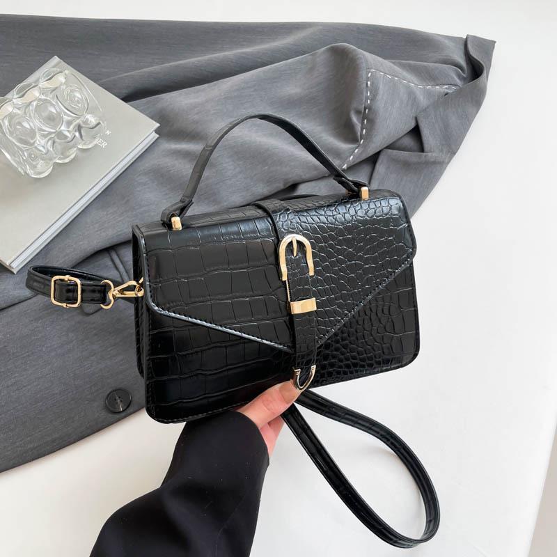 Fashion Trend Bag Women's 2025 Spring New Fashion Simple One Shoulder Crossbody Casual Portable Small Square Bag