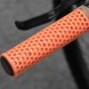 1 Pair Shock Absorbing Mountain Bikes Handlebars End Grip Bicycles Handle Cover Handlebars Grip Hollow Bicycles Grip