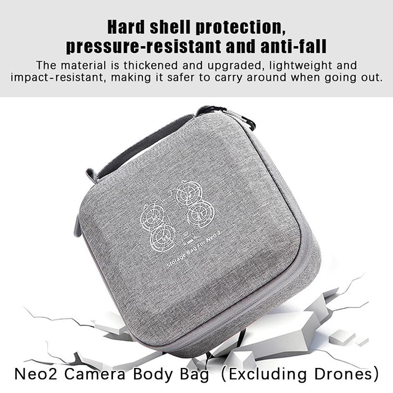 Carrying Shockproof Case For Dji Neo 2 Fly More Combo Kit Case Portable Storage Bag For Dji Neo 2 Rc N3 Drone Remote Accessories