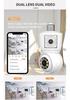 ICSEE HD Wireless Light Bulb Camera 6MP with Dual Light Night Vision and Mobile Remote Control