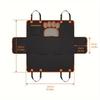 Dog Car Backseat Cover: 600D Oxford Cloth, Anti-dirt, Pet Isolation Mat.