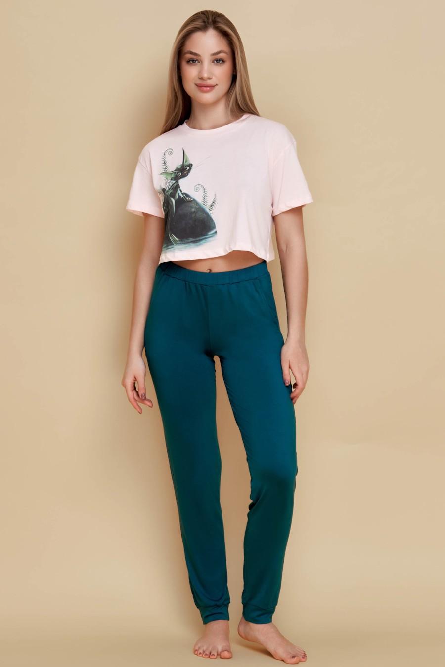 

Комплект: блуза и брюки Anabel Arto (82238) 48(XL) різнокольорові кольору