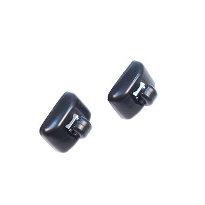BDP1656-1 2 Pieces Sun Visor Shade Holder Hook Clips Black Color for  A1 A3 A4 B7 B8 B9 A5 A6 C6 Q2 Q3 Q5 TT Seat Exeo