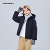 Converse Unisex Kids' Hooded Short Down Jacket