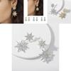 Modern 2021 Geometric Metal Pom-pom Earrings For Women Fashion Accessories