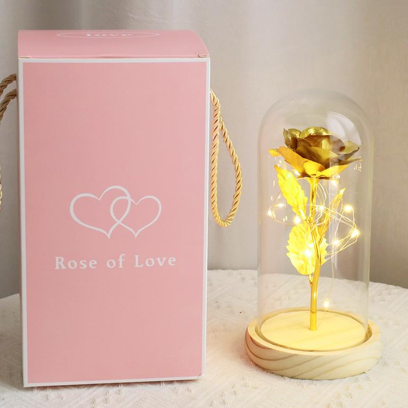 Cadeau de Saint-Valentin: Veilleuse Tulipe Faite à la Main Rubik's Cube - Parfait pour l'Anniversaire de la Petite Amie