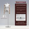 Korean Style Flat Body Female Mannequin with Wide Shoulders for Women's Clothing Display