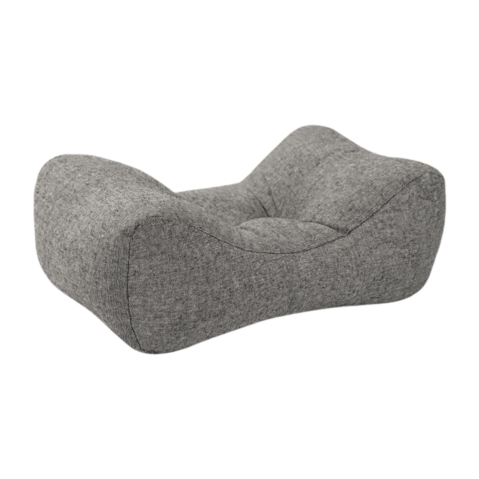 Подушка для спины изогнутый дизайн поясничная поддержка спины подушка для спальни сон диван чёрный 3564₽