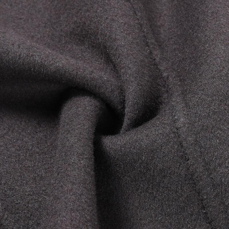 Autunno e Inverno Uomo Lana Lavorata a Maglia Casual Completo Corto Slim Fatto a Mano Double-sided Piccolo Blazer Uomo