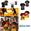 Deutschland German Germany 3D Print National Flag Eagle Unisex Men Women MMA Kick Boxing Muay Thai T Shirt Quick Dry Short Sleeve Streetwear Vintage