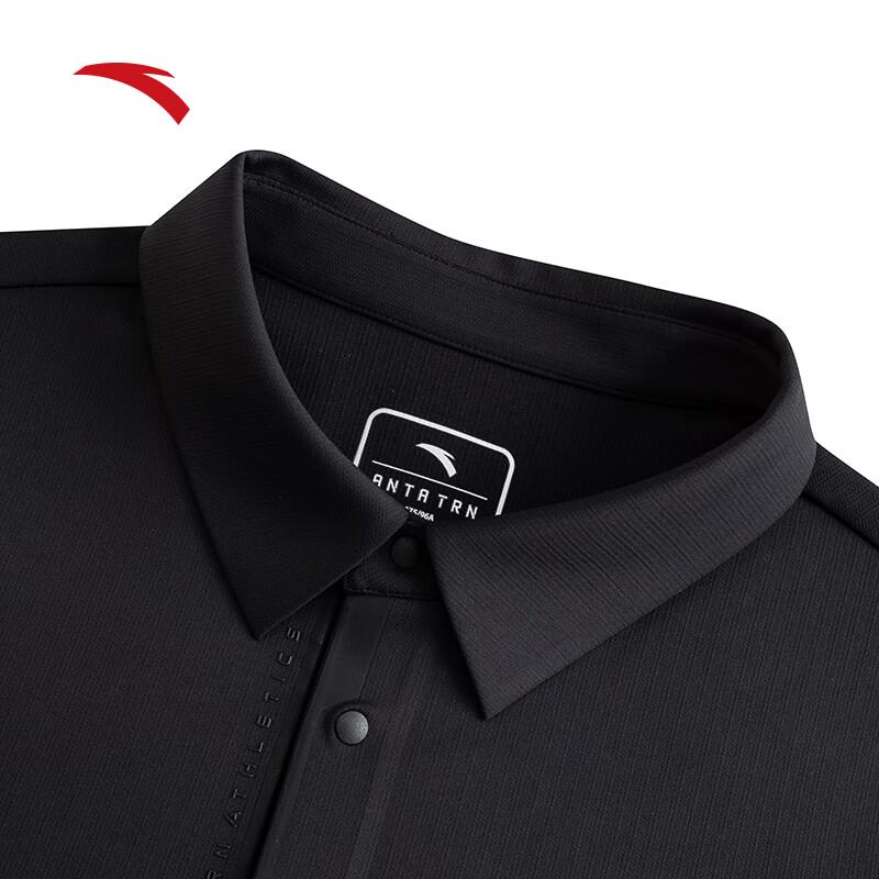 Anta Men's Zero Pressure Quick-Dry Long Sleeve Polo Shirt