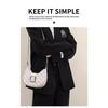 Elegant Niche Quilted Rhombus Shoulder Bag Luxury Texture Ladies Versatile Chain Underarm Crossbody Daily Handbag