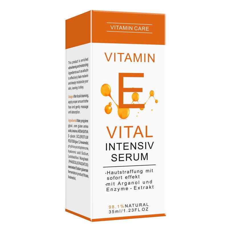 QIANSOTO Vitamin E Eye Serum: Reduces Wrinkles, Dark Circles, Eye Bags