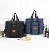 Bolsa Térmica Aislante de Gran Capacidad para Camping al Aire Libre, Picnic, Almuerzo, Viaje, Tejido Oxford, Bolsa Tote Térmica con Revestimiento de Papel de Aluminio