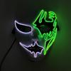 Glow Party Cosplay Mask Neon Mask Led Mask Masque Masquerade Party Masks Led Light Up Props Glow In The Dark Costume Supplies