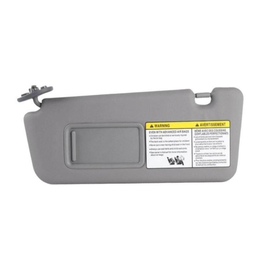 Car Interior Replacement Grey RAV4 Sun Visor Replacement Shade ABS Wear-resistant Quick Tallation Easy To Use