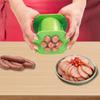Macchina per Hot Dog Pressa per Salsicce Estrusore per Strisce di Carne Strumento Fai-da-te da Cucina Salsiccia Fatta in Casa Gadget da Cucina