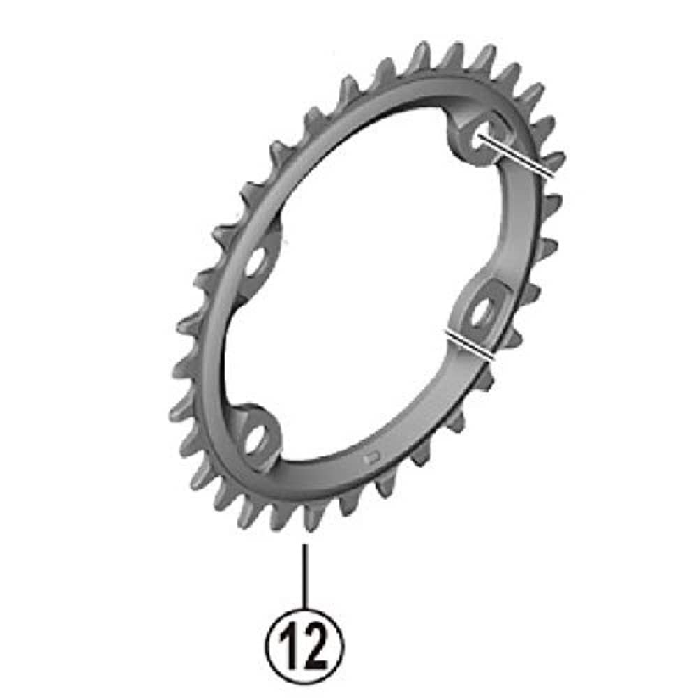 

SHIMANO Repair Parts Chainring 32T FC-MT610 Y0K432000