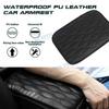Anti-Slip NEW PU Leather Car Armrest Pad Cover Center Console Box Cushion Mat