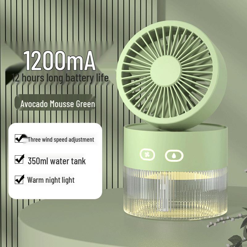 Compact USB Rechargeable Handheld Fan for Students, Dorms, and Offices