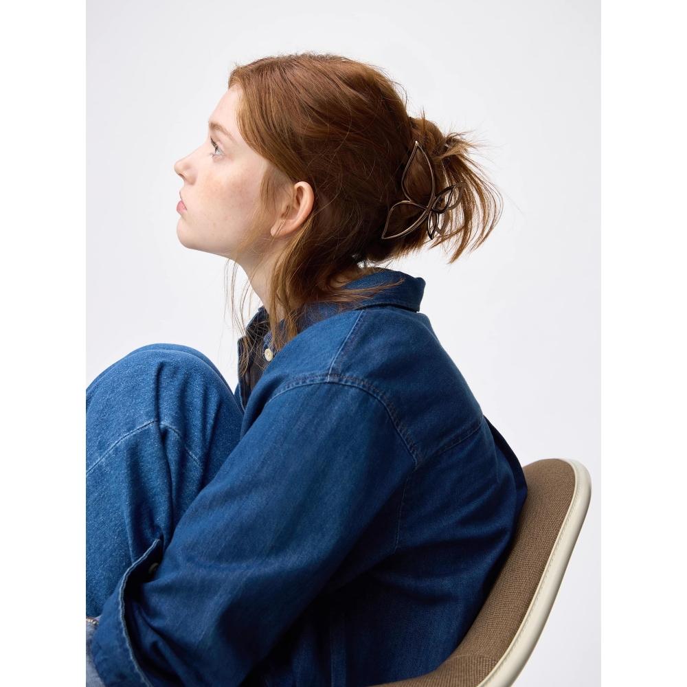 Gu By Uniqlo Metal Butterfly Hair Clip 2p