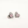 Rare Morganite Gemstone 925 Sterling Silver Jewelry Handmade Wedding Stud 0.6" EE-143-6