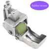 Flat Sewing Machine Boat Shaped Cotton Roller Presser Foot Multiple Roller Styles Fits Thick Slippery Fabrics Ideal for Clothing