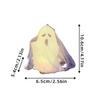 4PCS Lightweight Plastic Specter Home Ornament With White Gauze Phantom Decorations Halloween Party Supplies
